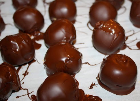 Balsamic Ganache Truffles